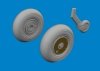 Eduard 672407 Spitfire Mk. V wheels Tamiya 1/72